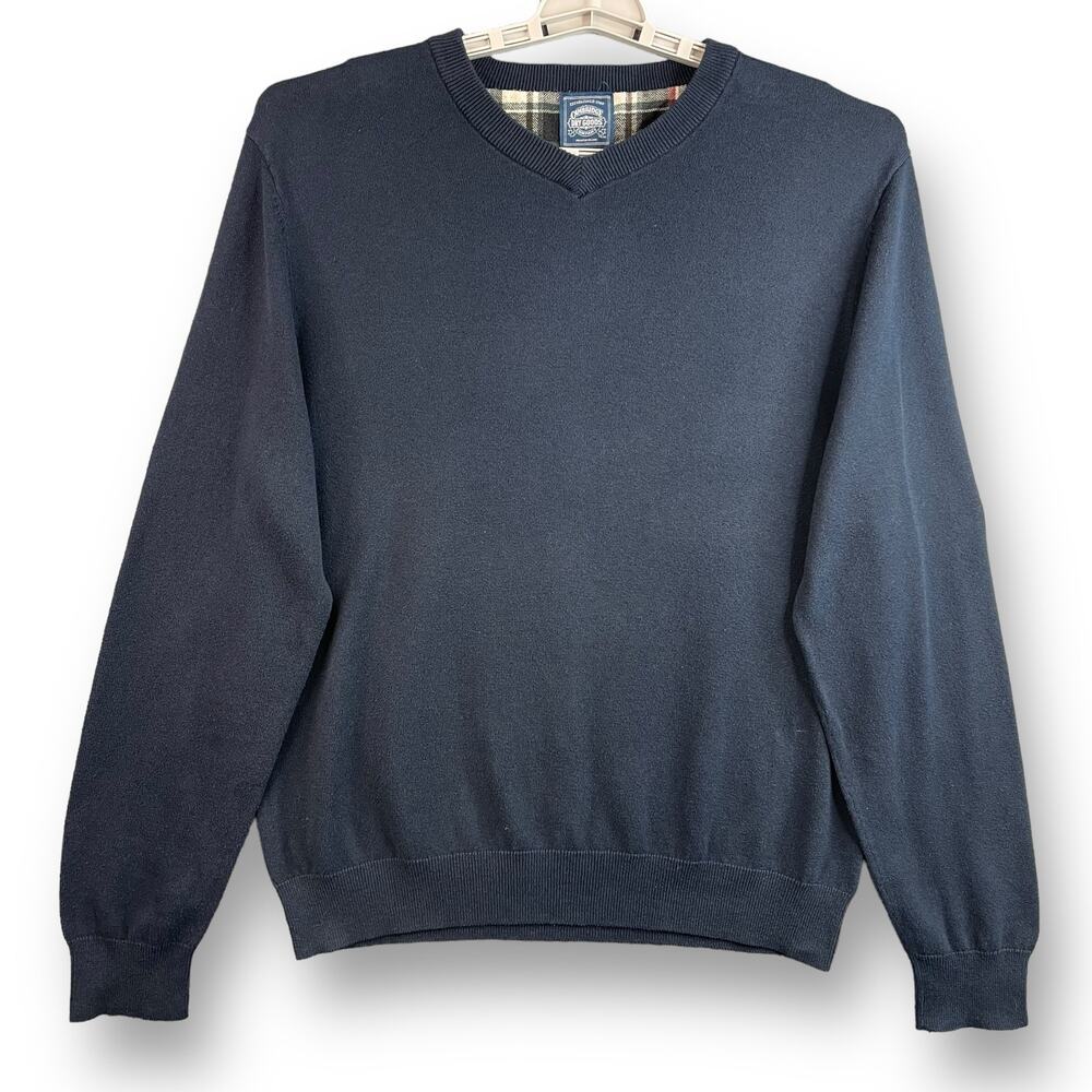 Cambridge Dry Goods Mens Pullover Sweater V Neck Pullover Size Large